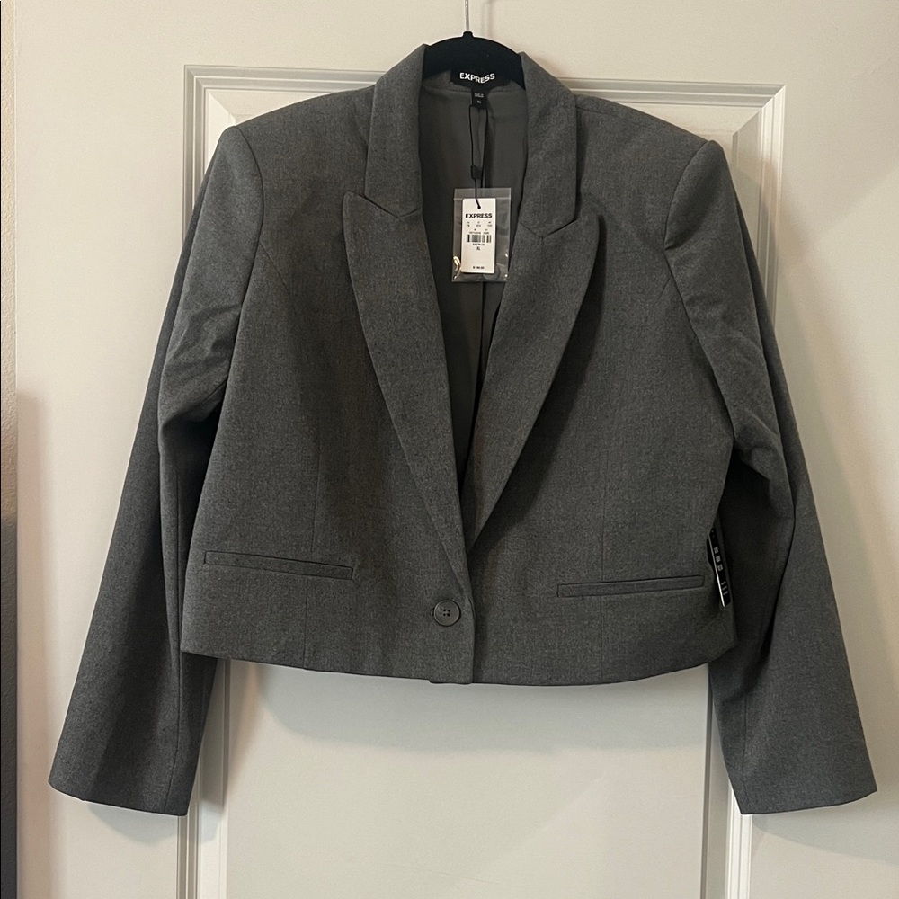 Express Cropped Blazer